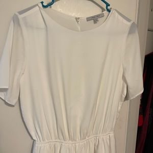 Naked Zebra Size M White Romper